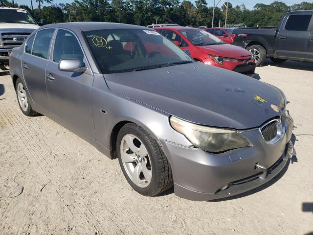 BMW 525 I 2006 with VIN WBANE53526CK90354 - Photo from auction