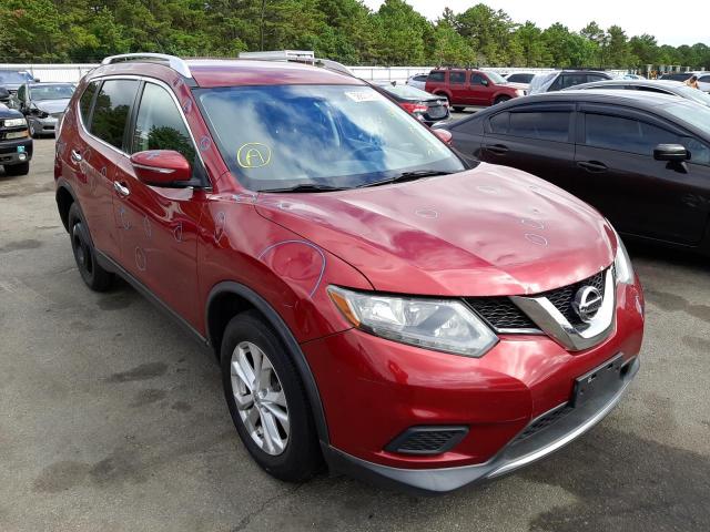 NISSAN ROGUE S 2015 with VIN KNMAT2MV0FP521104 - Photo from auction