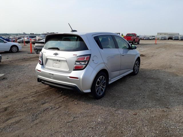 Photo 4 from auction – 2019 CHEVROLET SONIC LT with VIN 1G1JD6SB1K4139066