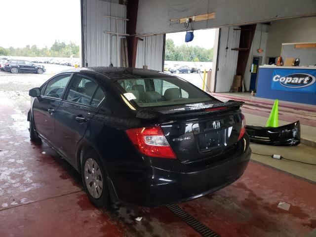 Photo 3 from auction – 2012 HONDA CIVIC LX with VIN 2HGFB2F55CH324484