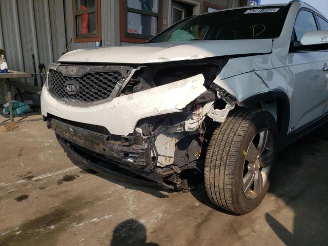 Photo 9 from auction – 2012 KIA SORENTO EX with VIN 5XYKUDA26CG230399