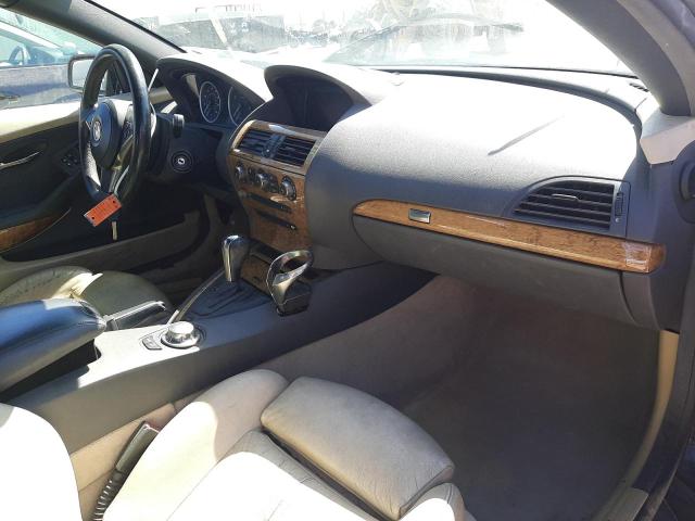 Photo 9 from auction – 2005 BMW 645 CI AUT with VIN WBAEK73415B322906