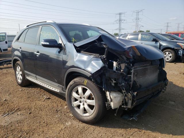KIA SORENTO LX 2013 with VIN 5XYKT3A67DG355199 - Photo from auction