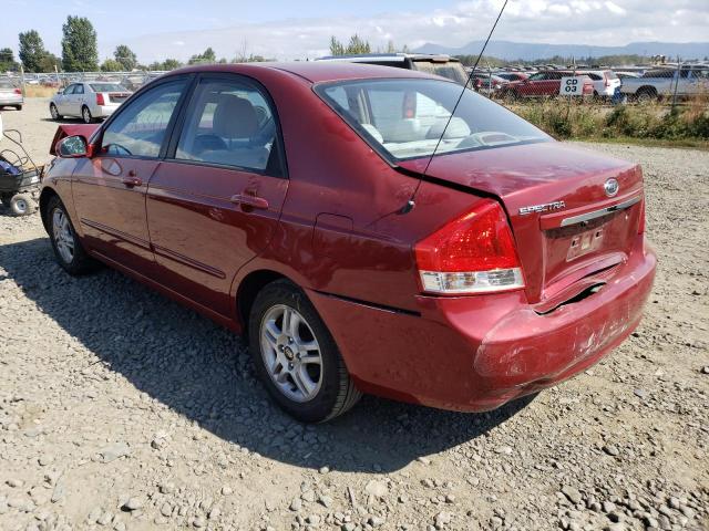 Photo 3 from auction – 2007 KIA SPECTRA EX with VIN KNAFE121675415714