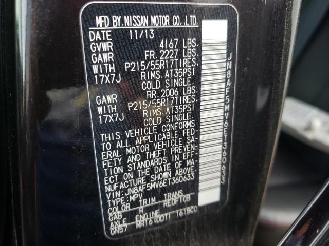 Photo 10 from auction – 2014 NISSAN JUKE S with VIN JN8AF5MV6ET360633