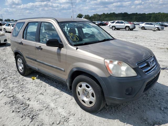 HONDA CR-V LX 2006 with VIN SHSRD68596U405503 - Photo from auction