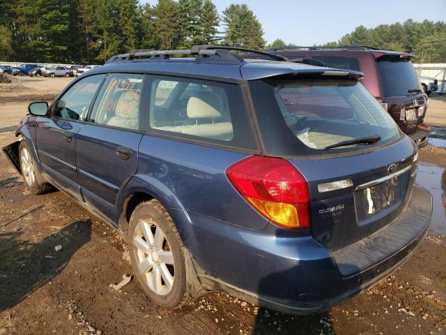 Photo 3 from auction – 2007 SUBARU LEGACY OUT with VIN 4S4BP61C277339856