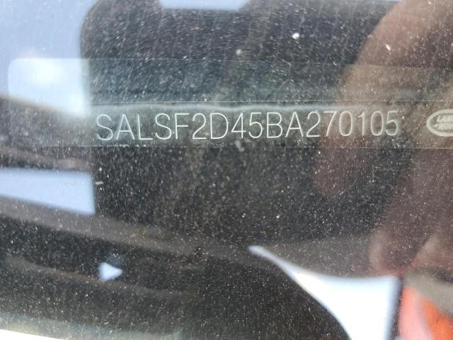 Photo 10 from auction – 2011 LAND ROVER RANGE ROVE with VIN SALSF2D45BA270105