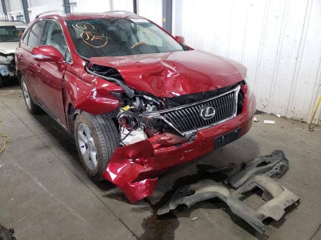 LEXUS RX 350 2012 with VIN 2T2BK1BA3CC133694 - Photo from auction