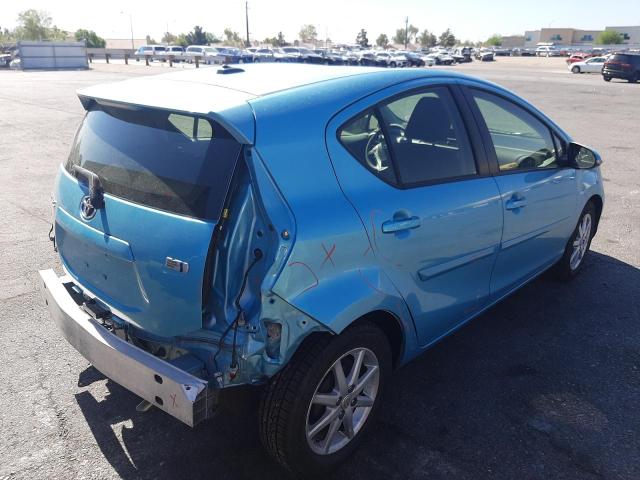 Photo 4 from auction – 2013 TOYOTA PRIUS C with VIN JTDKDTB35D1035994