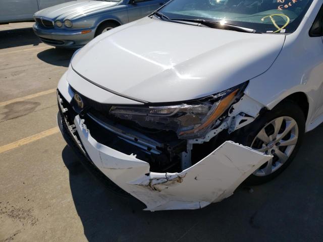 Photo 9 from auction – 2021 TOYOTA COROLLA LE with VIN 5YFEPMAE5MP223472