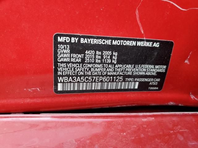 Photo 10 from auction – 2014 BMW 328 I with VIN WBA3A5C57EP601125
