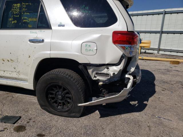 Photo 9 from auction – 2012 TOYOTA 4RUNNER SR with VIN JTEBU5JR2C5105634