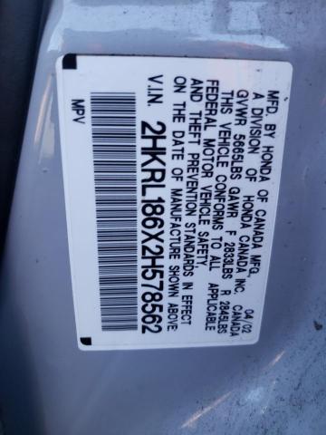 Photo 10 from auction – 2002 HONDA ODYSSEY EX with VIN 2HKRL186X2H578562