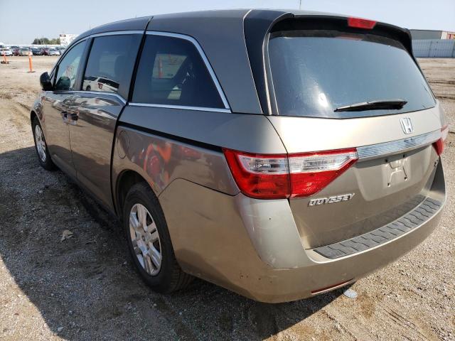 Photo 3 from auction – 2012 HONDA ODYSSEY LX with VIN 5FNRL5H26CB127827