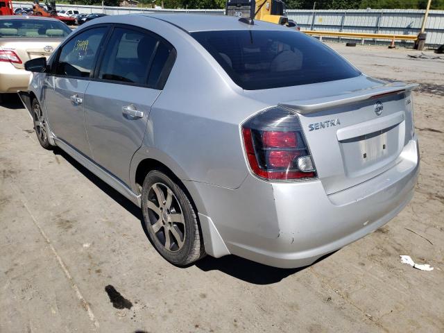 Photo 3 from auction – 2012 NISSAN SENTRA 2.0 with VIN 3N1AB6APXCL674518