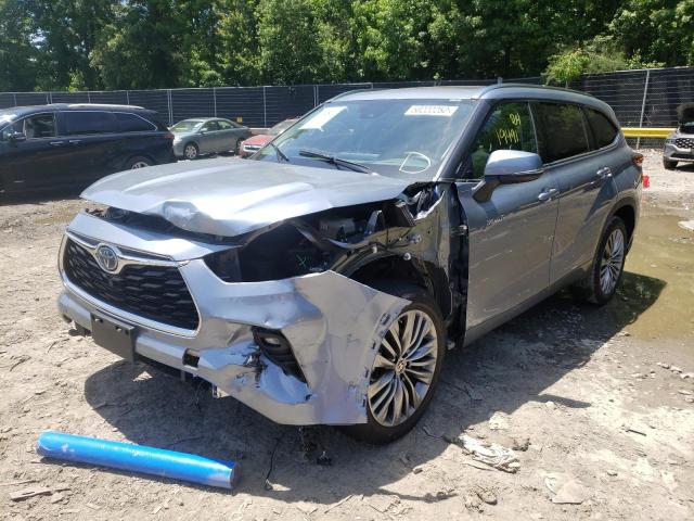 Photo 2 from auction – 2021 TOYOTA HIGHLANDER with VIN 5TDFARAH3MS005986