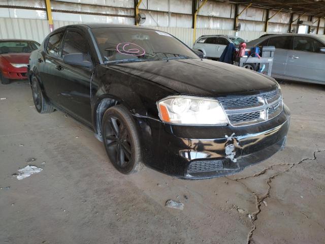 DODGE AVENGER SE 2013 with VIN 1C3CDZAG7DN638034 - Photo from auction