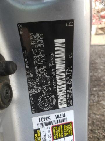 Photo 10 from auction – 2012 TOYOTA SIENNA LE with VIN 5TDKK3DC5CS217974