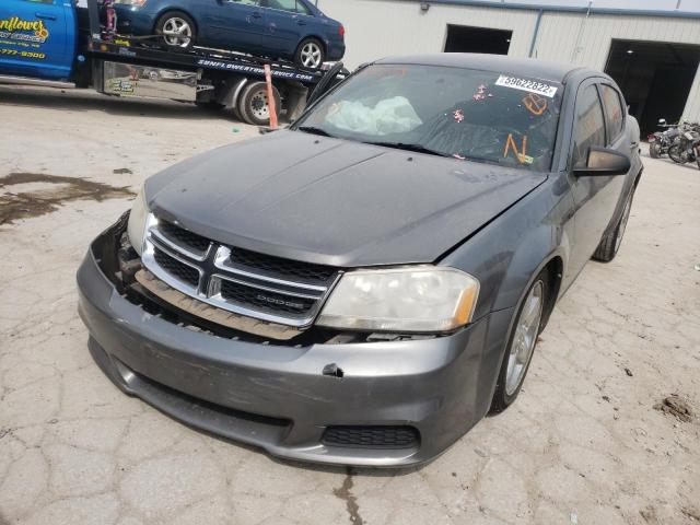Photo 2 from auction – 2012 DODGE AVENGER SE with VIN 1C3CDZAB9CN147208