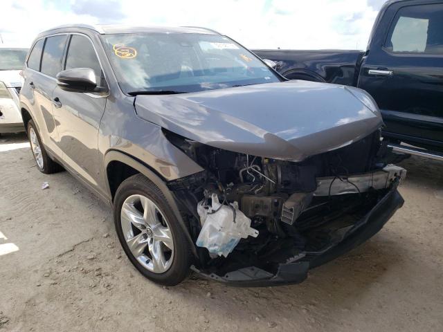 Фото 1 с аукциона – 2018 TOYOTA HIGHLANDER с VIN 5TDYZRFH0JS235507