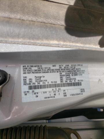 Photo 10 from auction – 2014 FORD FOCUS S with VIN 1FADP3E25EL306180