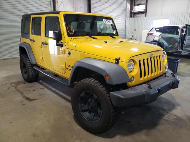 JEEP WRANGLER U 2015 with VIN 1C4BJWDG7FL727112 - Photo from auction