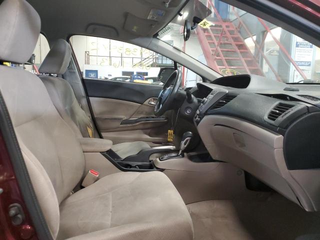 Photo 5 from auction – 2012 HONDA CIVIC LX with VIN 19XFB2F50CE377023