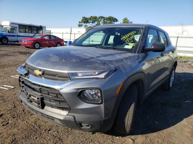 Photo 2 from auction – 2021 CHEVROLET TRAILBLAZE with VIN KL79MMS24MB129013