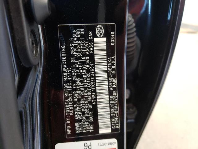 Photo 10 from auction – 2014 TOYOTA CAMRY L with VIN 4T1BF1FK9EU346811