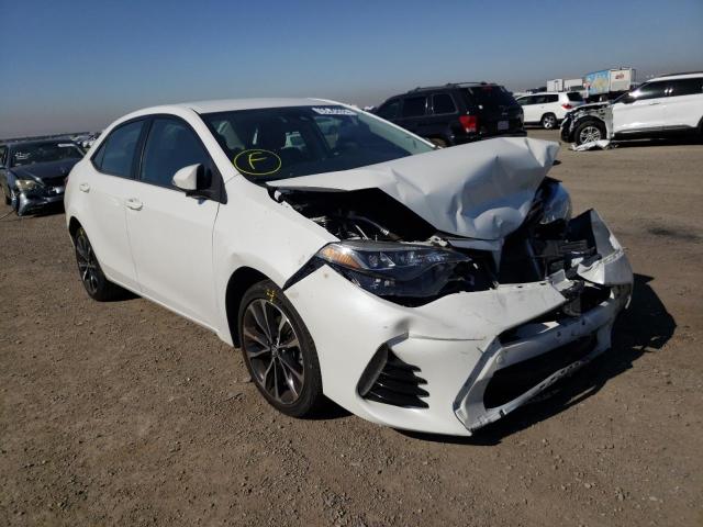 TOYOTA COROLLA L 2017 with VIN 5YFBURHE1HP582743 - Photo from auction