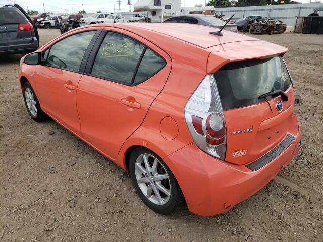 Photo 3 from auction – 2014 TOYOTA PRIUS C with VIN JTDKDTB34E1065750