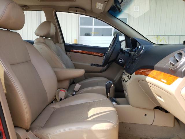 Photo 5 from auction – 2008 CHEVROLET AVEO LT with VIN KL1TG56628B023322