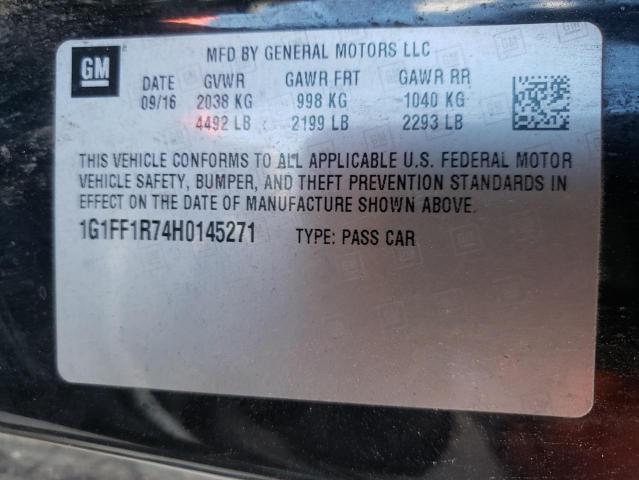 Photo 10 from auction – 2017 CHEVROLET CAMARO SS with VIN 1G1FF1R74H0145271