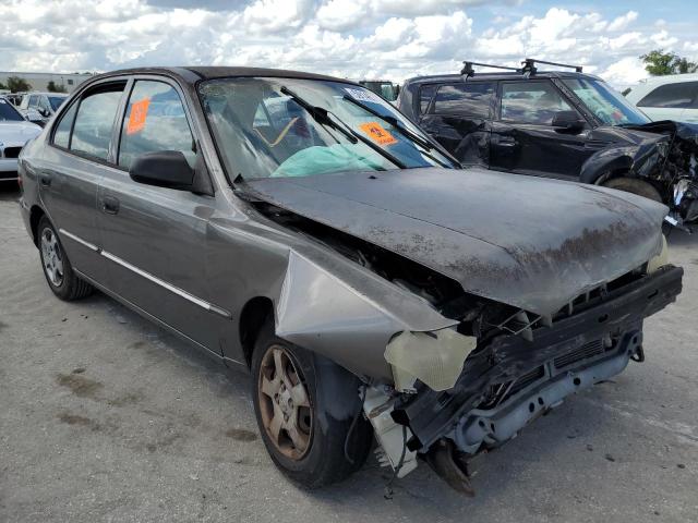 Photo 1 from auction – 2001 HYUNDAI ACCENT GL with VIN KMHCG45C01U147993