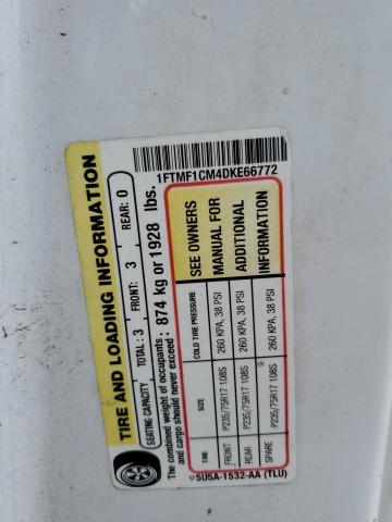 Photo 10 from auction – 2013 FORD F150 with VIN 1FTMF1CM4DKE66772