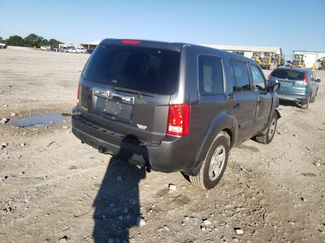 Photo 4 from auction – 2011 HONDA PILOT LX with VIN 5FNYF3H20BB022433
