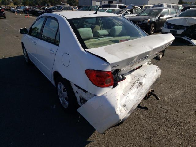 Photo 3 from auction – 2008 TOYOTA COROLLA CE with VIN 1NXBR32E78Z979329