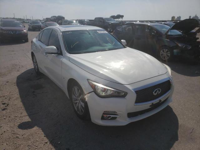 INFINITI Q50 BASE 2015 with VIN JN1BV7AP2FM357196 - Photo from auction