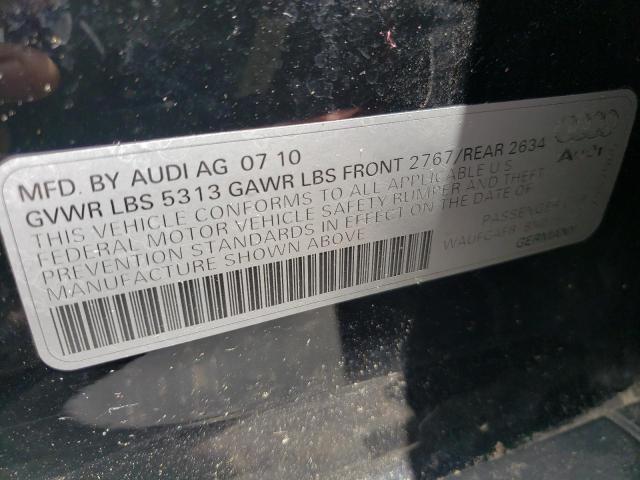 Photo 10 from auction – 2011 AUDI A6 PREMIUM with VIN WAUFGAFB1BN015775