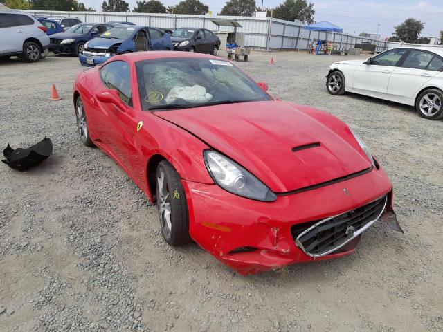 FERRARI CALIFORNIA 2012 with VIN ZFF65TJA6C0186394 - Photo from auction