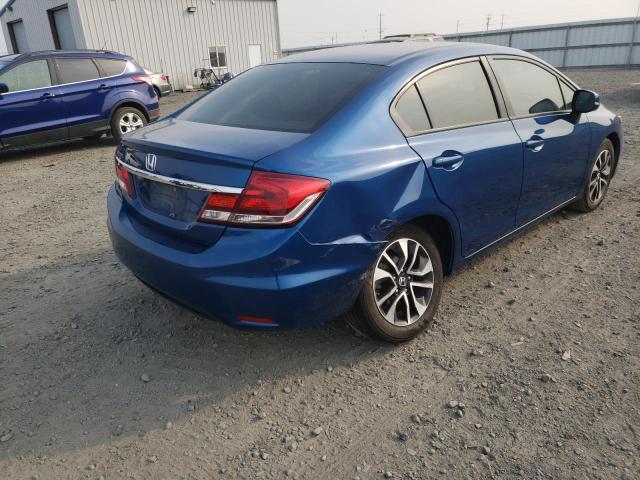Photo 4 from auction – 2013 HONDA CIVIC EX with VIN 19XFB2F89DE240142