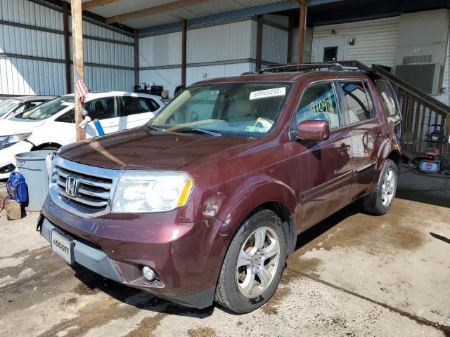 Photo 2 from auction – 2014 HONDA PILOT EXL with VIN 5FNYF4H53EB030305