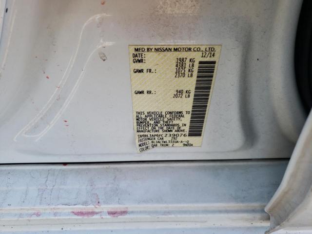 Photo 10 from auction – 2015 NISSAN ALTIMA 3.5 with VIN 1N4BL3AP6FC239076