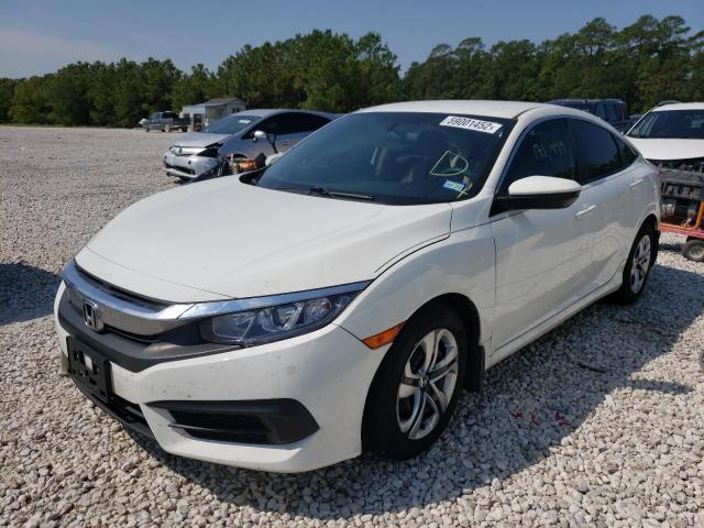 Photo 2 from auction – 2017 HONDA CIVIC LX with VIN 19XFC2F59HE042315