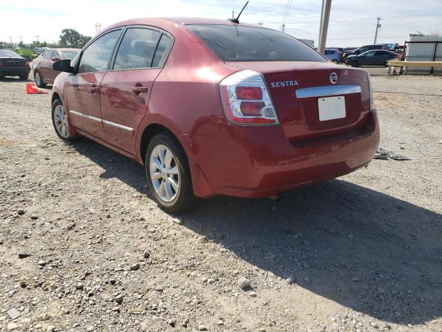 Photo 3 from auction – 2010 NISSAN SENTRA 2.0 with VIN 3N1AB6AP0AL707264