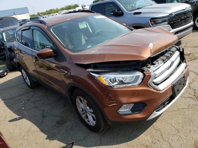 FORD ESCAPE SE 2017 with VIN 1FMCU0G97HUE92984 - Photo from auction