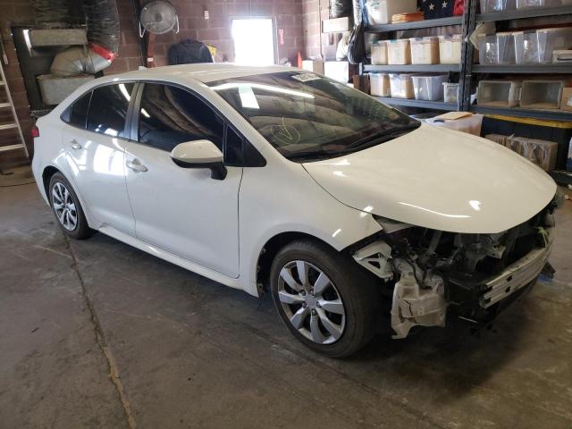 TOYOTA COROLLA LE 2020 with VIN 5YFEPRAE1LP140343 - Photo from auction