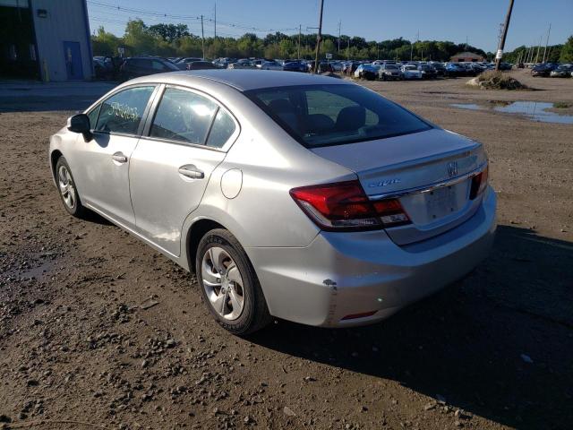 Photo 3 from auction – 2013 HONDA CIVIC LX with VIN 2HGFB2F53DH593746