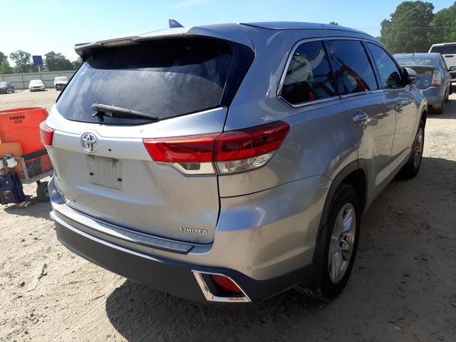 Photo 4 from auction – 2017 TOYOTA HIGHLANDER with VIN 5TDYZRFH9HS225438